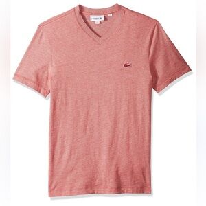 Lacoste Men's Short Sleeve Red Tee